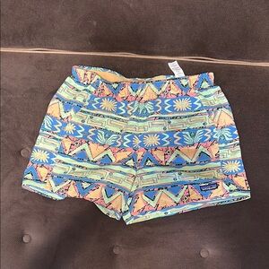 Colorful Patterned Women's Shorts